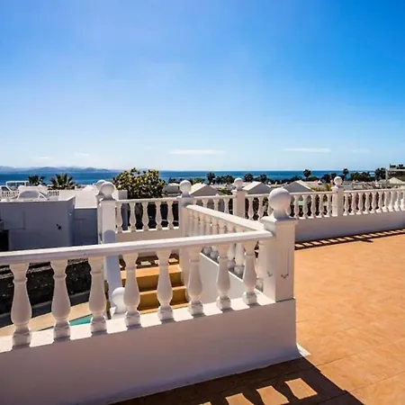 Mediterranea Con Piscina Privada Y Aire Acondicionado En Playa Blanca - Es-175-51 Willa