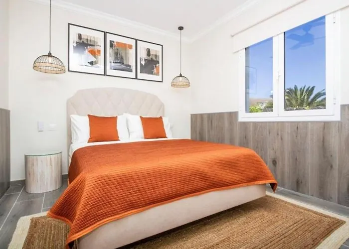 Villa Mediterranea Con Piscina Privada Y Aire Acondicionado En Playa Blanca - Es-175-51 *